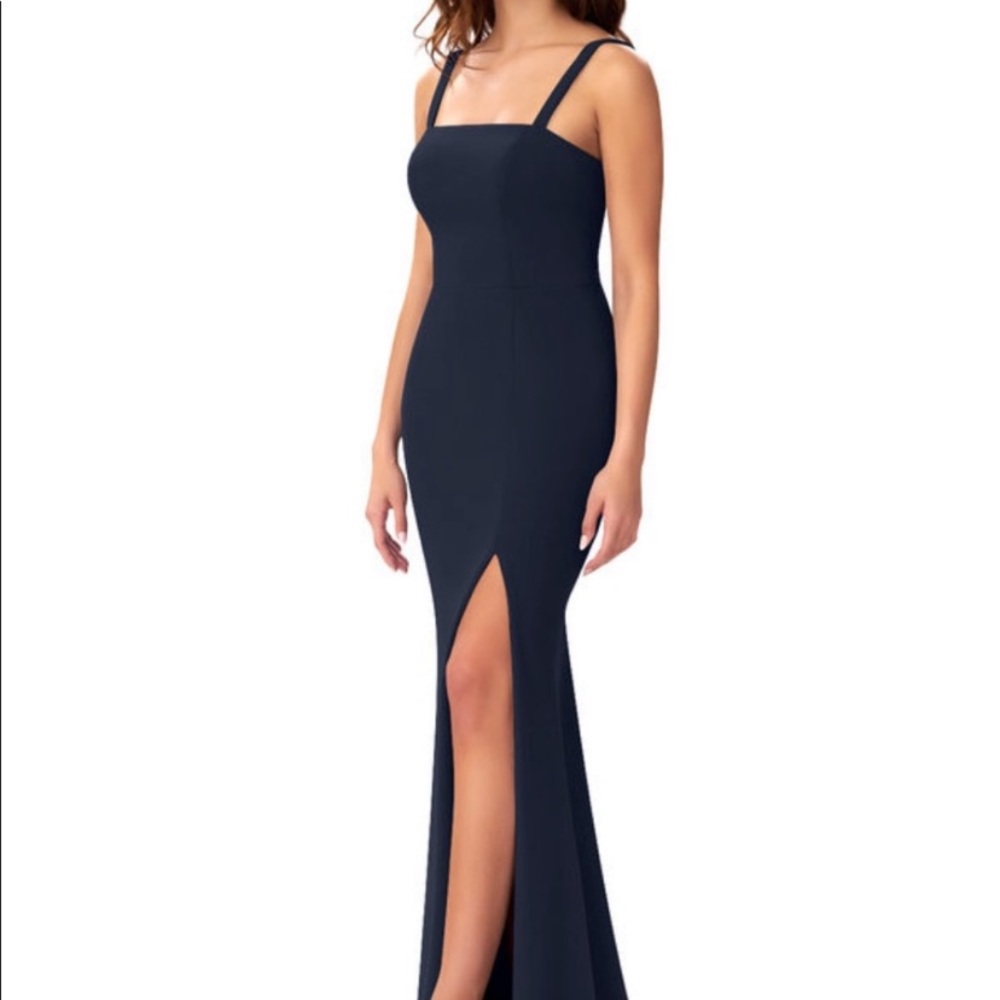 Azazie ‘Gianetta’ in Dark Navy